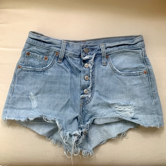 Levi’s 501 Shorts, Size 25 - Picture 1 of 3